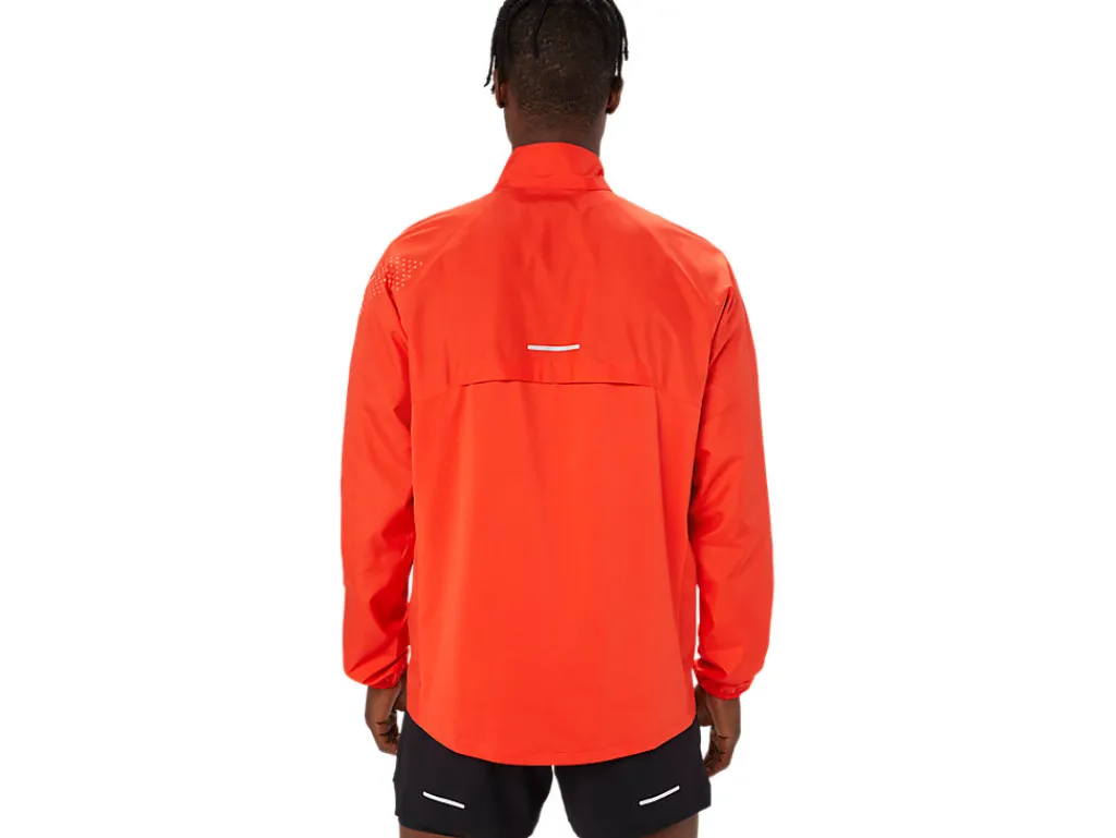 icon_jacket_1.webp ASICS Kleding | Hardlopen>ICON JACKET True Red/Sunrise Red
