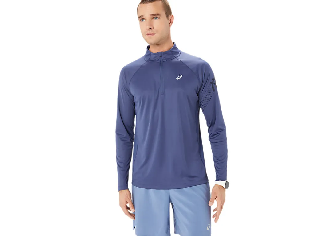 icon_ls__zip_0-1.webp ASICS Kleding | Hardlopen>ICON LS 1/2 ZIP Thunder Blue/Midnight