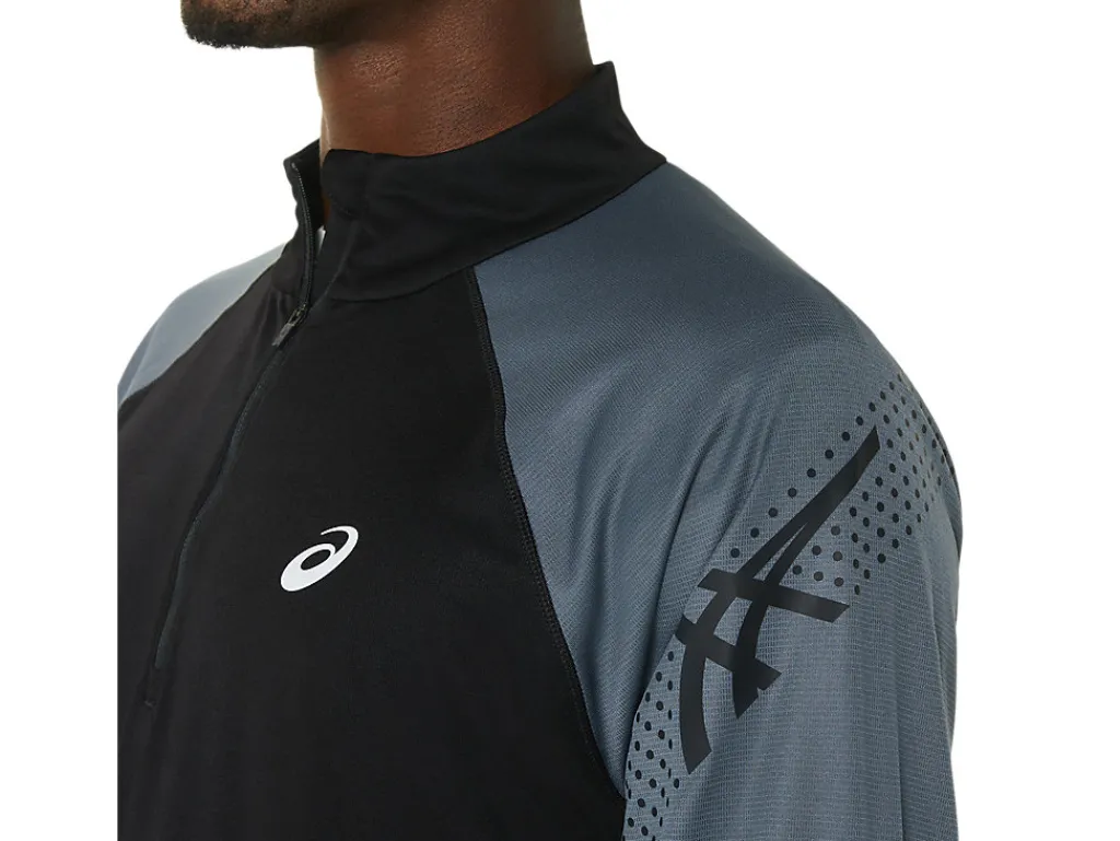 icon_ls__zip_5.webp ASICS Kleding | Jassen en vesten>ICON LS 1/2 ZIP Performance Black/Carrier Grey