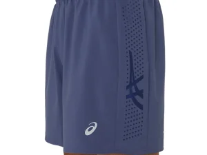 ASICS Kleding | Hardlopen>ICON SHORT Thunder Blue/Midnight Blue