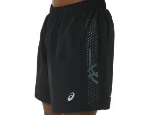 ASICS Kleding | Hardlopen>ICON SHORT Performance Black/Carrier Grey