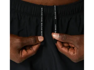 ASICS Kleding | Hardlopen>ICON SHORT Performance Black/Carrier Grey