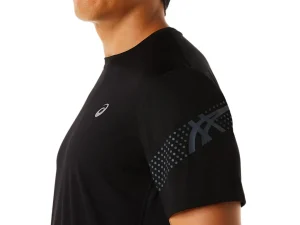 ASICS Kleding | Hardlopen>ICON SS TOP Performance Black/Carrier Grey