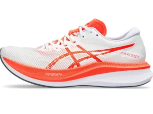 ASICS MAGIC SPEED™ | Run faster>MAGIC SPEED 3 White/Sunrise Red