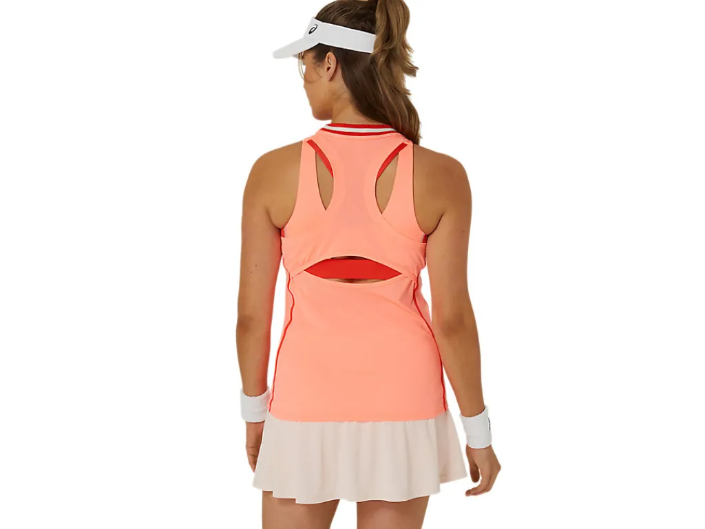 match_actibreeze_tank_1.webp ASICS Kleding | Shirts met korte mouwen>MATCH ACTIBREEZE TANK Sun Coral