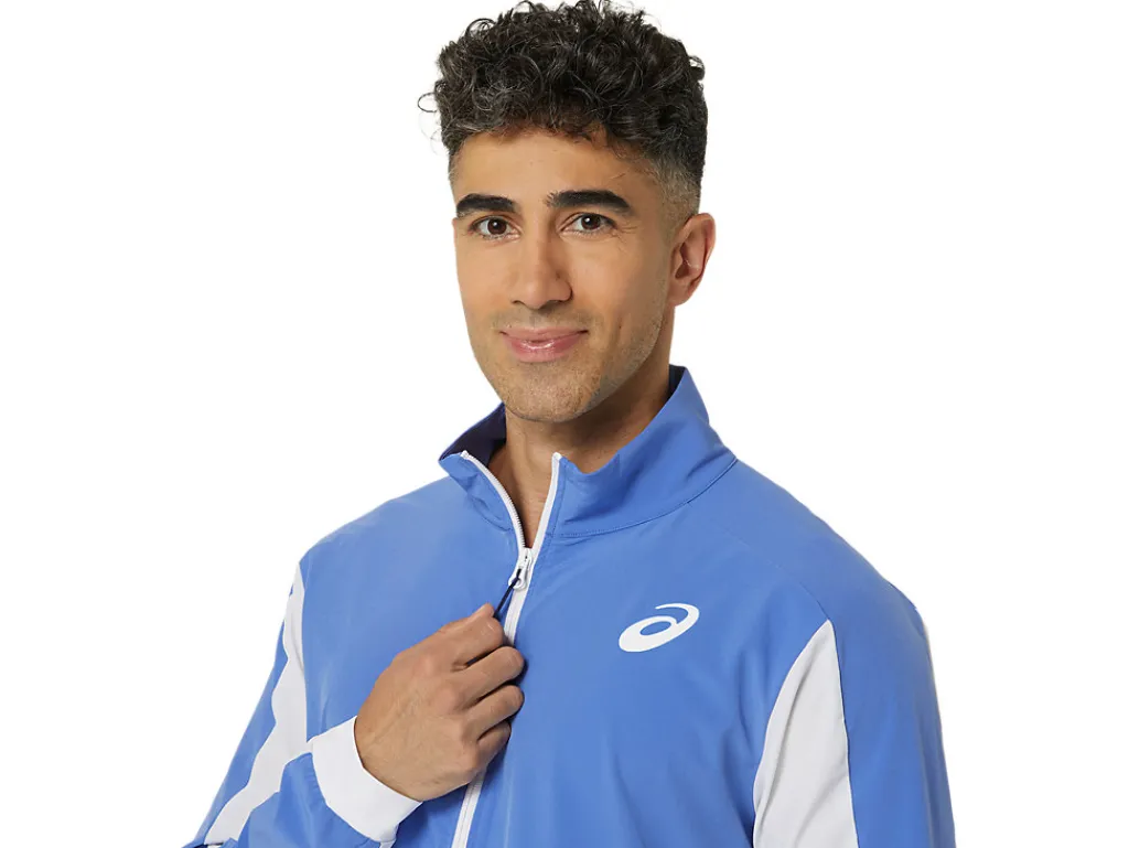 match_jacket_3.webp ASICS Kleding | Jassen en vesten>MATCH JACKET Sapphire