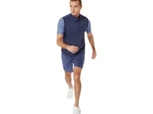 ASICS Kleding | Hardlopen>METARUN PACKABLE GILET Thunder Blue