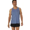 ASICS Kleding | Hardlopen>METARUN SINGLET Denim Blue