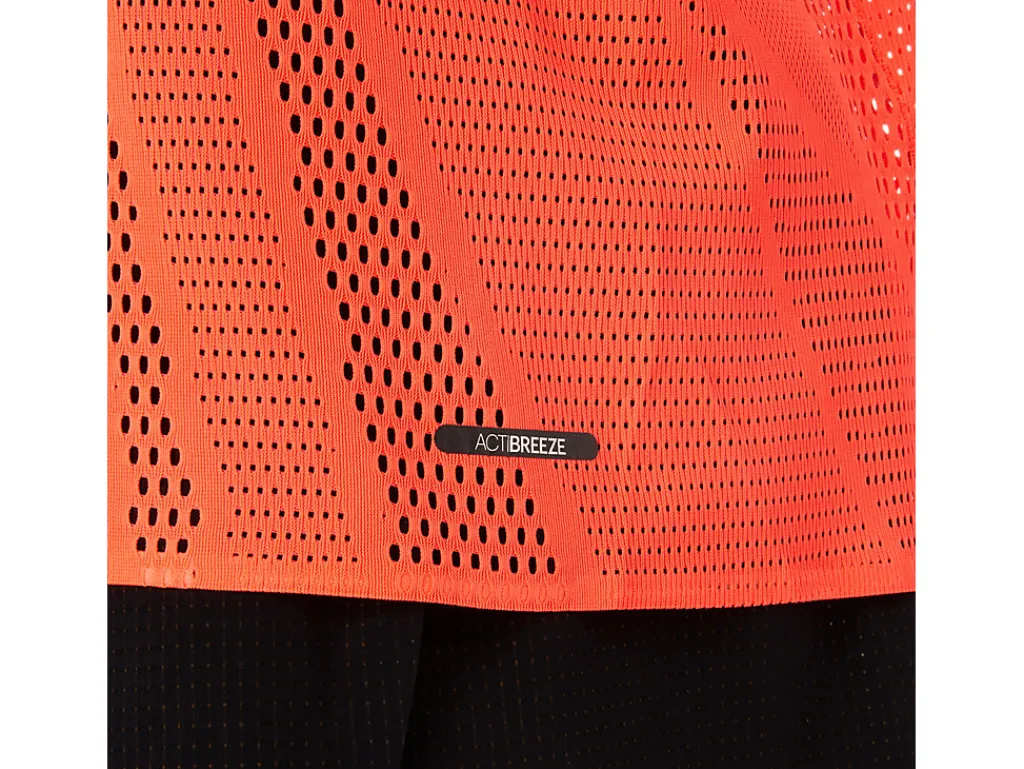 metarun_singlet_4.webp ASICS Hardlopen | Kleding>METARUN SINGLET Sunrise Red