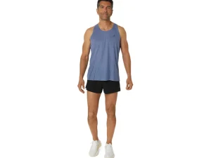 ASICS Kleding | Hardlopen>METARUN SINGLET Denim Blue
