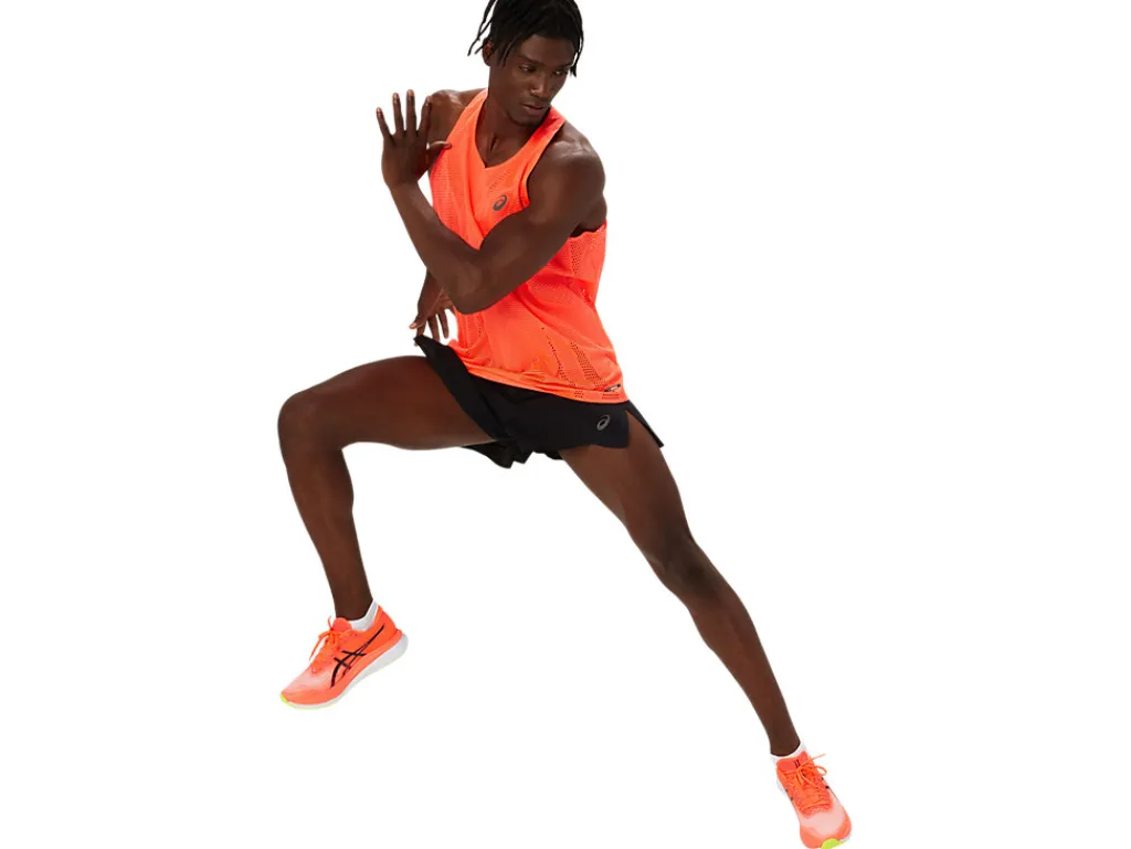 metarun_singlet_6.webp ASICS Hardlopen | Kleding>METARUN SINGLET Sunrise Red