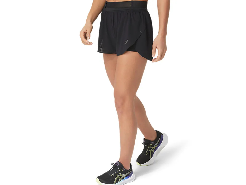 metarun_split_short_2.webp ASICS Kleding | Hardlopen>METARUN SPLIT SHORT Performance Black
