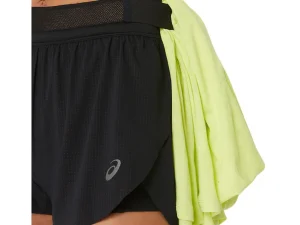 ASICS Kleding | Hardlopen>METARUN SPLIT SHORT Performance Black