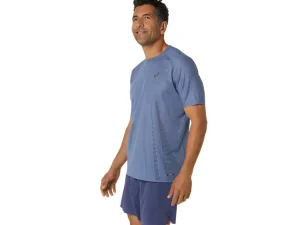 ASICS Kleding | Hardlopen>METARUN SS TOP Denim Blue