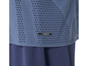 ASICS Kleding | Hardlopen>METARUN SS TOP Denim Blue