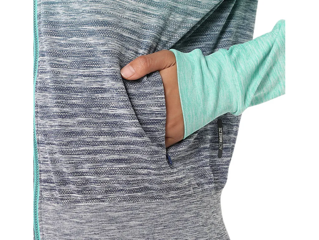nagino_run_seamless_jacke_5.webp ASICS Kleding | Hardlopen>NAGINO RUN SEAMLESS JACKET Aurora Green/Blue Expanse