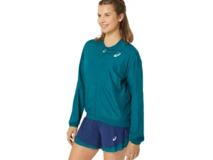 ASICS Kleding | Jassen en vesten>NAGINO TENNIS BOMBER JACKET Rich Teal