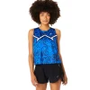 ASICS Kleding | Hardlopen>NATIONS RUN TANK Blue