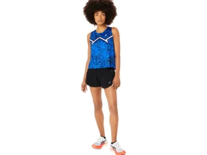 ASICS Kleding | Hardlopen>NATIONS RUN TANK Blue