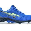 ASICS Netbal | Squash & badminton>NETBURNER BALLISTIC FF 3 Illusion Blue/Glow Yellow