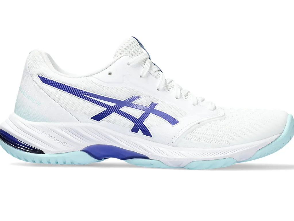 netburner_ballistic_ff__0-4.webp ASICS Netbal | Squash & badminton>NETBURNER BALLISTIC FF 3 White/Blue Violet