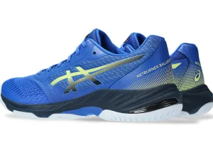 ASICS Netbal | Squash & badminton>NETBURNER BALLISTIC FF 3 Illusion Blue/Glow Yellow