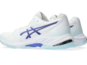 ASICS Netbal | Squash & badminton>NETBURNER BALLISTIC FF 3 White/Blue Violet