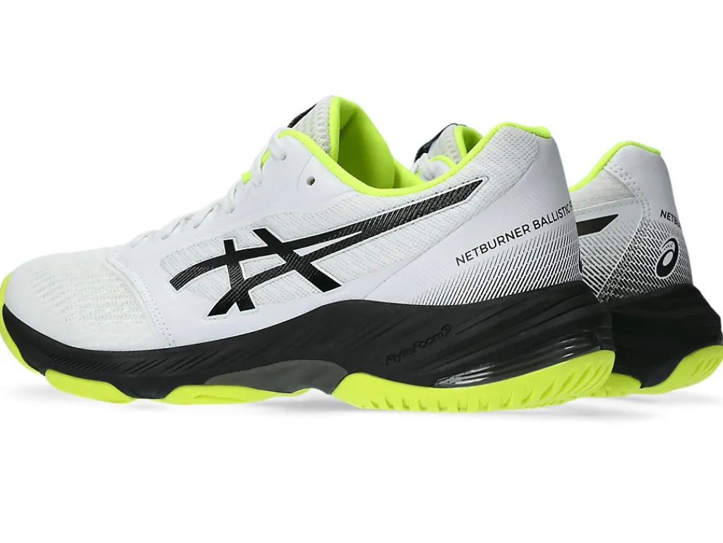 netburner_ballistic_ff__2-5.webp ASICS Netbal | Squash & badminton>NETBURNER BALLISTIC FF 3 White/Gunmetal