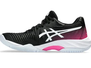 ASICS Netbal | Squash & badminton>NETBURNER BALLISTIC FF 3 Black/Hot Pink