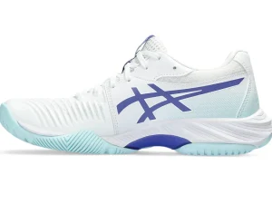 ASICS Netbal | Squash & badminton>NETBURNER BALLISTIC FF 3 White/Blue Violet