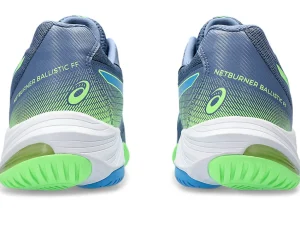 ASICS Squash & badminton | Handbal>NETBURNER BALLISTIC FF 3 Denim Blue/Waterscape