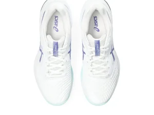 ASICS Netbal | Squash & badminton>NETBURNER BALLISTIC FF 3 White/Blue Violet