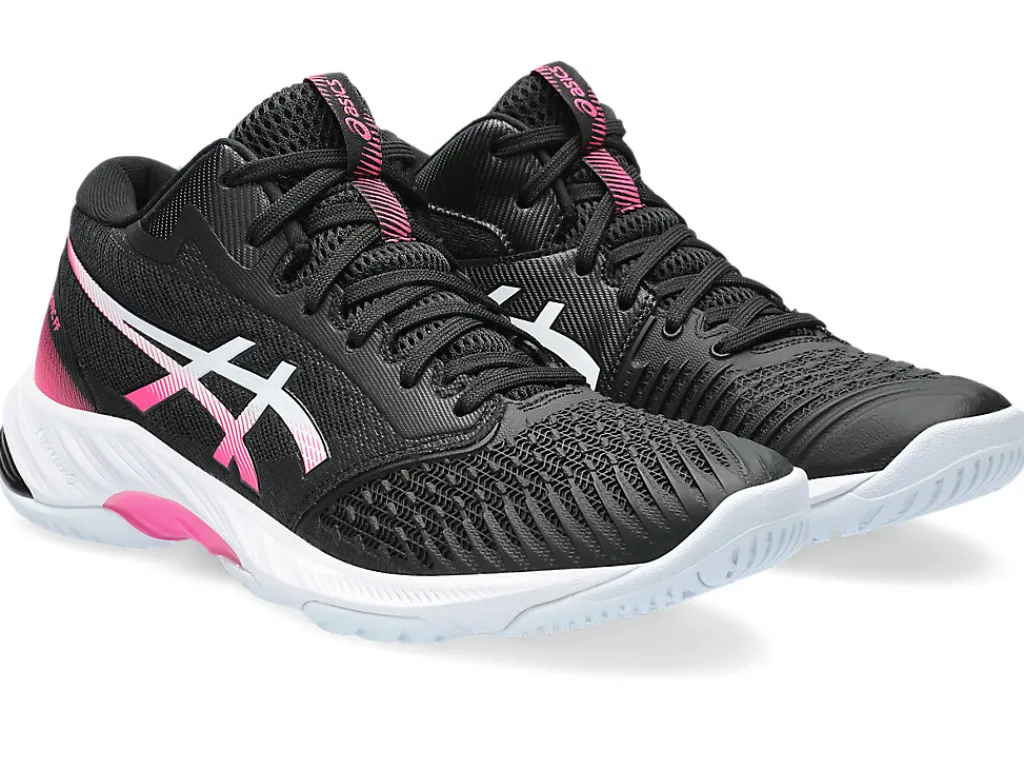 netburner_ballistic_ff_mt_1-1.webp ASICS Netbal | Squash & badminton>NETBURNER BALLISTIC FF MT 3 Black/Hot Pink
