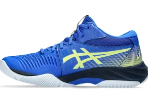 ASICS Netbal | Squash & badminton>NETBURNER BALLISTIC FF MT 3 Illusion Blue/Glow Yellow
