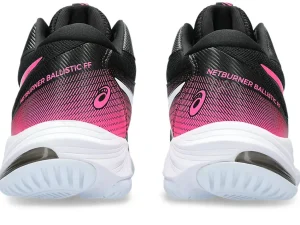 ASICS Netbal | Squash & badminton>NETBURNER BALLISTIC FF MT 3 Black/Hot Pink