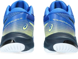 ASICS Netbal | Squash & badminton>NETBURNER BALLISTIC FF MT 3 Illusion Blue/Glow Yellow