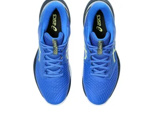ASICS Netbal | Squash & badminton>NETBURNER BALLISTIC FF MT 3 Illusion Blue/Glow Yellow