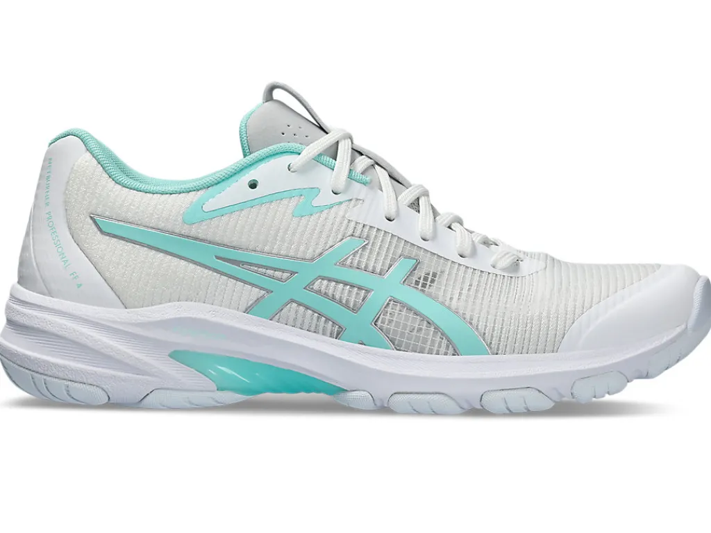 netburner_professional_ff_0.webp ASICS Netbal | Netbal>NETBURNER PROFESSIONAL FF 4 White/Illuminate Mint