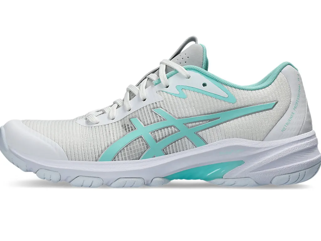 netburner_professional_ff_7.webp ASICS Netbal | Netbal>NETBURNER PROFESSIONAL FF 4 White/Illuminate Mint