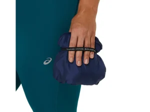 ASICS Kleding | Hardlopen>PACKABLE RUN JACKET Blue Expanse