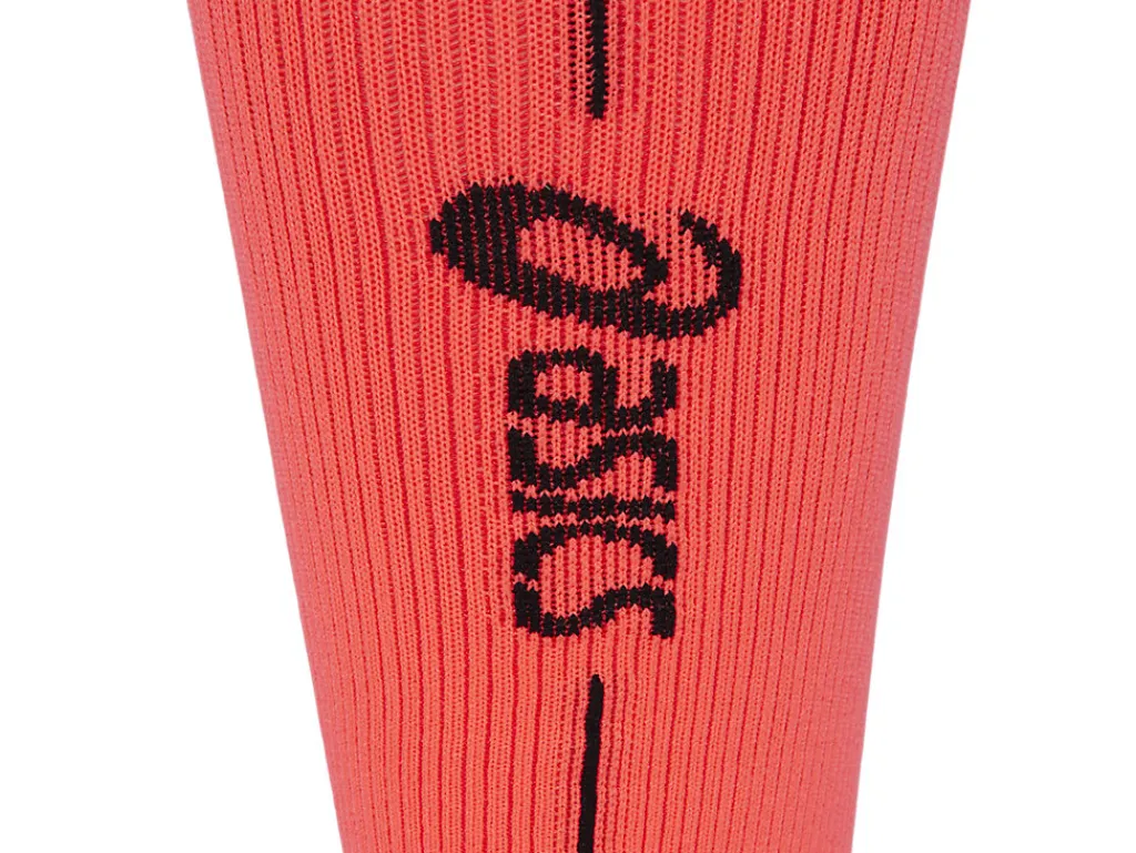performance_run_compressi_3.webp ASICS Hardlopen | Sokken>PERFORMANCE RUN COMPRESSION SOCK Sunrise Red
