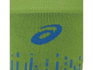 ASICS Kleding | Hardlopen>PERFORMANCE RUN SOCK CREW Waterscape/Electric Lime