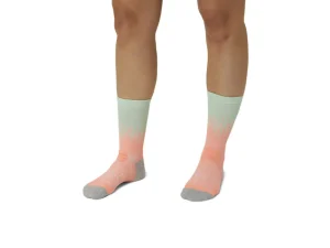 ASICS Kleding | Sokken>PERFORMANCE RUN SOCK CREW Bright Sunstone/Mint Tint