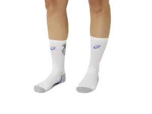 ASICS Hardlopen | Sokken>PERFORMANCE RUN SOCK CREW Brilliant White/Sapphire