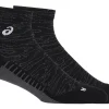 ASICS Hardlopen | Sokken>PERFORMANCE RUN SOCK QUARTER Performance Black/Brilliant White