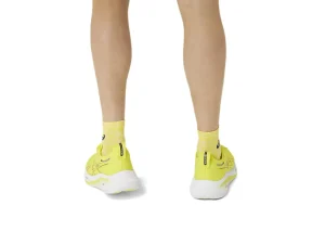 ASICS Hardlopen | Sokken>PERFORMANCE RUN SOCK QUARTER Bright Yellow/Blue Expanse
