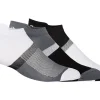 ASICS Hardlopen | Sokken>3PPK COLOR BLOCK ANKLE SOCK Performance Black