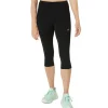 ASICS Kleding | Hardlopen>ROAD HIGH WAIST CAPRI TIGHT Performance Black