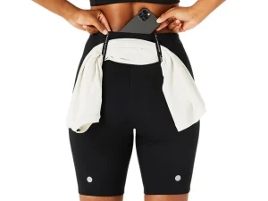 ASICS Kleding | Hardlopen>ROAD HIGH WAIST 8IN SPRINTER Performance Black