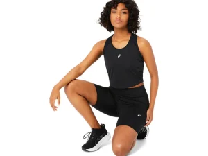 ASICS Kleding | Hardlopen>ROAD HIGH WAIST 8IN SPRINTER Performance Black